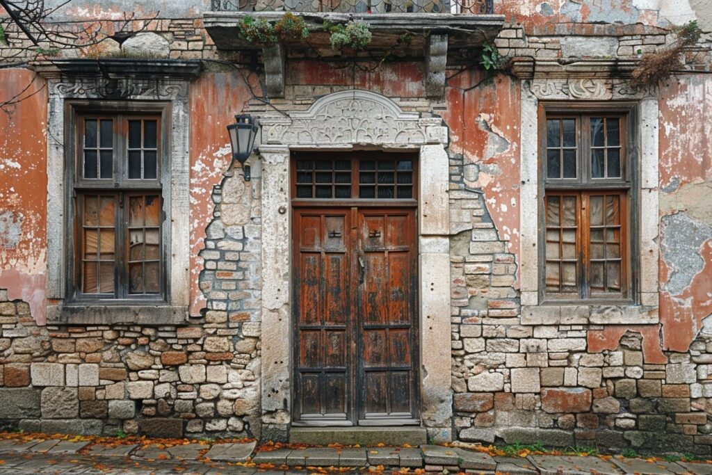 İznik Sur İçi Restorasyon — Kusurlu Konak, ana sahne — yalı/konak/apartman dış görünüm.